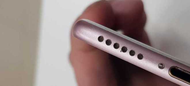 Как почистить динамик на iphone 7 не разбирая