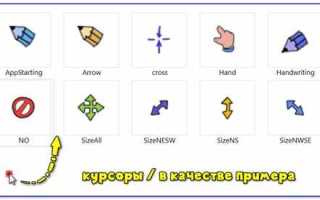 Как изменить курсор на сайте