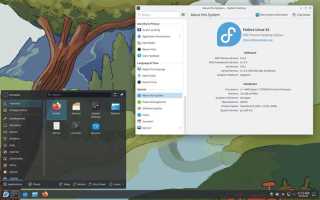 Fedora как установить kde
