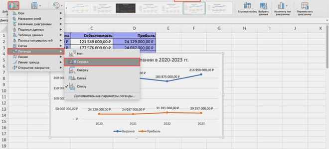 Как скруглить график в excel