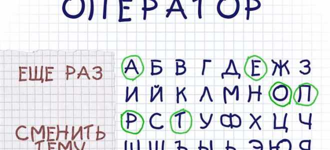 Какие буквы можно заменить цифрами
