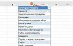 Как называется выпадающий список в программировании