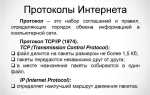 Какая версия интернет протокола используется для данной сети