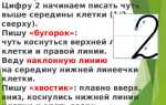Как называется маленькая цифра над цифрой