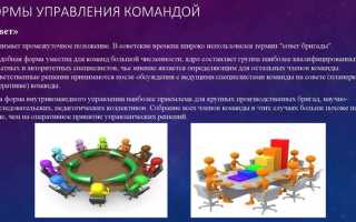 Для чего используются команды формы