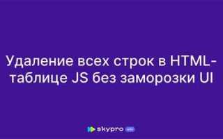 Как добавить строку в таблицу js