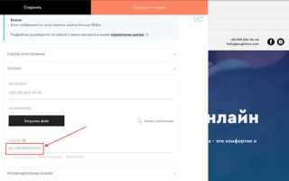 Как подтвердить номер телефона на тильде