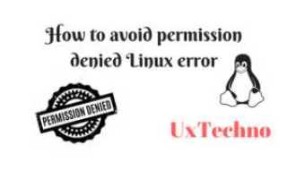 Permission denied linux как исправить