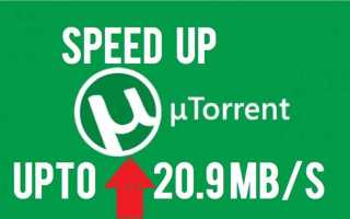 Speed download torrents faster что это