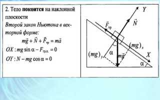 Как найти проекцию наклонной на плоскость