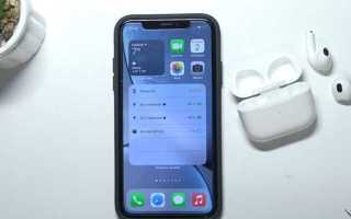 Как отключить датчик уха airpods на андроид