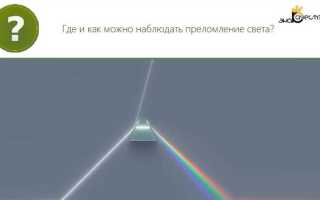 Как понять какая среда оптически более плотная