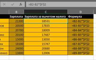 Как понять расчет в экселе в поле