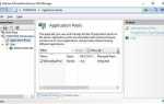 Application pool iis что это