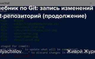 Как зайти в репозиторий git