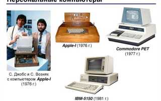 Как изменились компьютеры с момента их изобретения