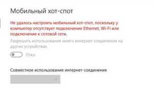 Мобильный хот спот что это