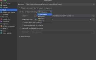 Как запустить flask в pycharm
