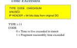 Time to live exceeded что такое