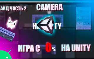 Как сделать камеру от первого лица в unity