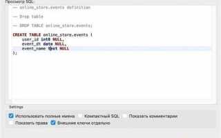 Как узнать id sql