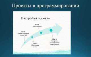 Что такое проект в программировании