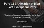 Как сделать плавную анимацию в css