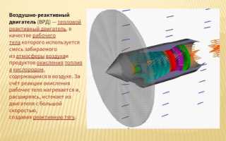 Что является нагревателем в реактивном двигателе