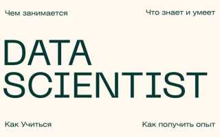 Data scientist кто это