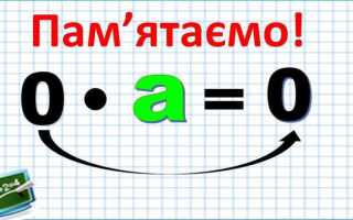 Что делать если в числителе 0