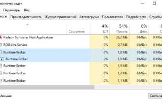 Runtime broker что это за процесс