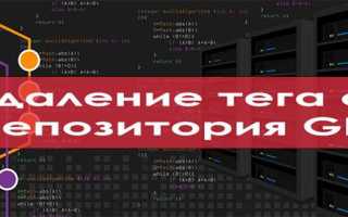 Как удалить origin git