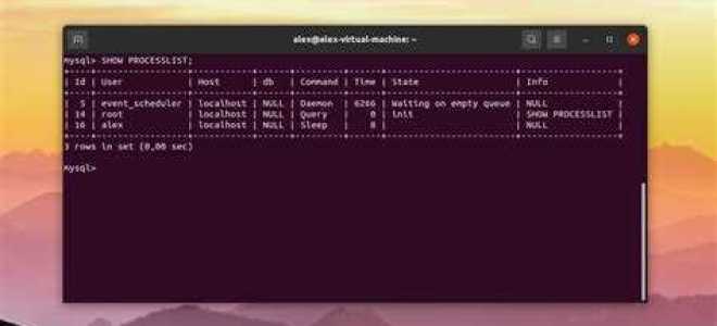 Как выйти из mysql