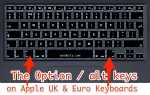 Где option на клавиатуре