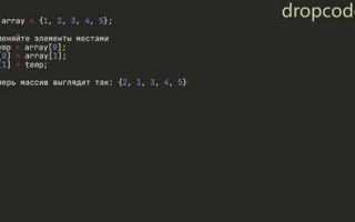 Как поменять знак элемента массива java