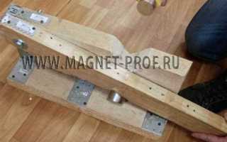 Как достать магнит из узкой щели
