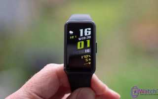Как настроить смарт часы honor band 6