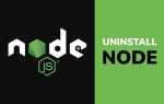 Как удалить node js mac os полностью