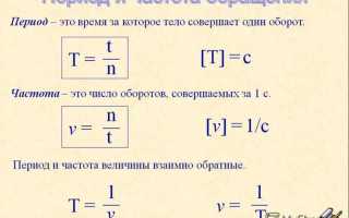 Как найти период обращения электрона