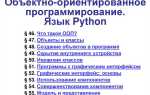 Что такое объектно ориентированный язык программирования