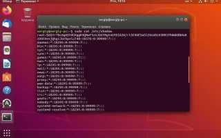 Как войти в пользователя linux в терминале