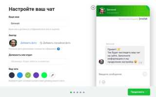 Как сделать чат html css