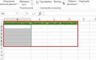 Где находится контекстное меню в excel