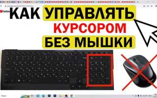 Как управлять компьютером без мышки