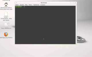 Как установить пароль root в linux mint