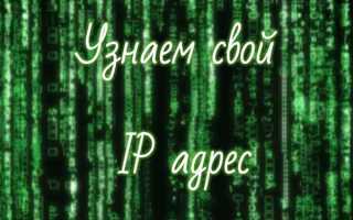 Как узнать ip адрес телефона