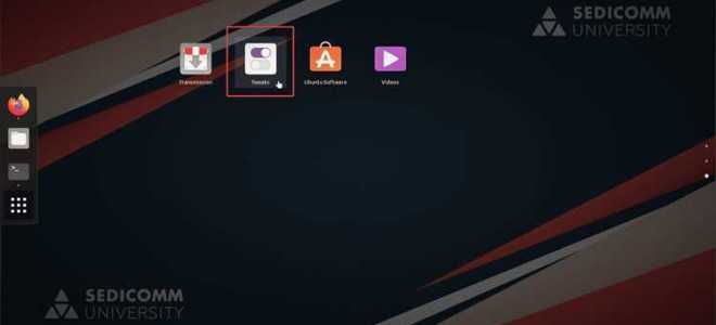 Как удалить gnome tweaks