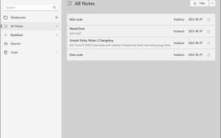 Simple sticky notes как пользоваться