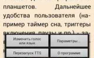Pico tts что это за программа