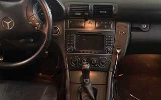 Как снять магнитолу мерседес w203